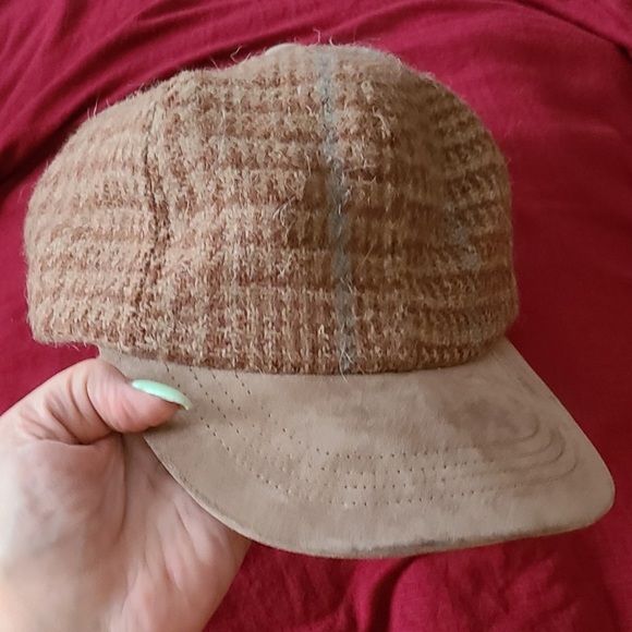 Country Gentleman Other - Vintage 70s Country Gentleman Wool Plaid Strapback Hat Cap